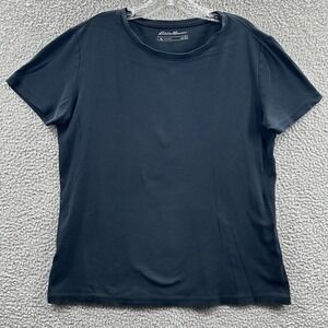 Eddie Bauer Women Tee Shirt XL Cotton Minimalist Capsule Elevated Basic Everyday